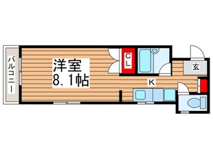 シャトレー塩焼の物件間取画像